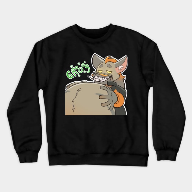 Full Belly Crewneck Sweatshirt by danddurand